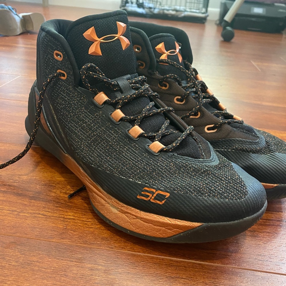 Curry 3, black/bronze, “All-Star”, like new